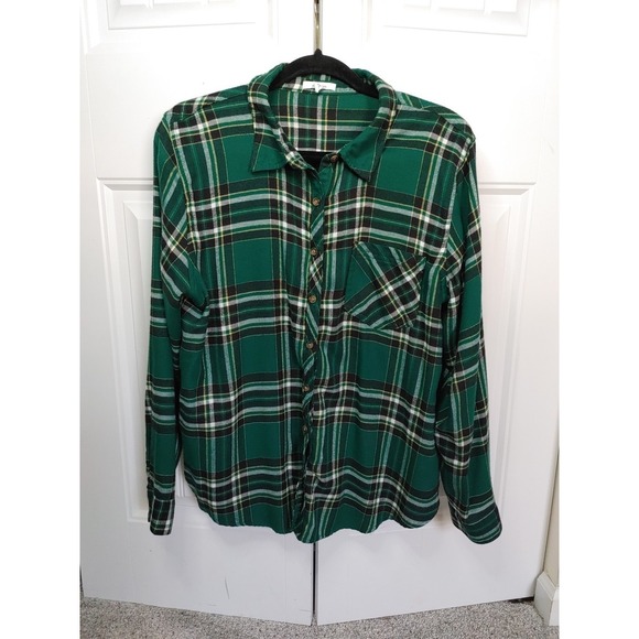 Maurice's Plaid Lot Of 2 Button Up Long Sleeve Shirts Women's XL Western Cowgirl - Picture 4 of 10